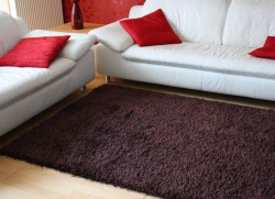 Ultra Hochflor Shaggy Teppich Finesse Mokka