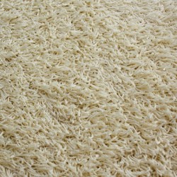 Hochflor Teppich Shaggy Capri Hell-Creme 0600