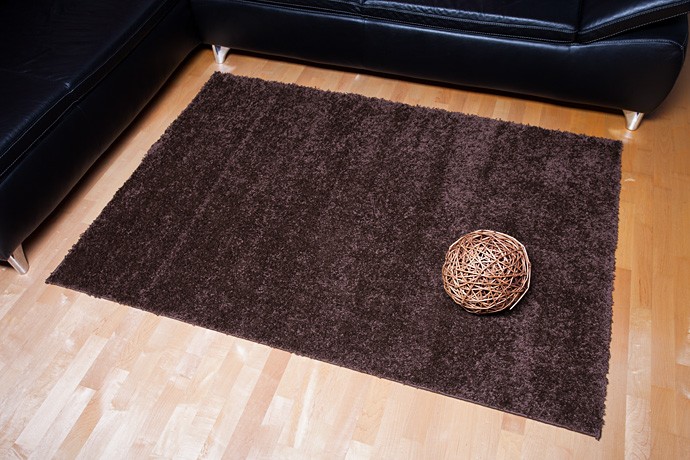 Shaggy Hochflor Teppich Astra Ibiza Braun 120×170 cm Shaggy Hochflor Teppich Astra Ibiza Braun 120×170 cm