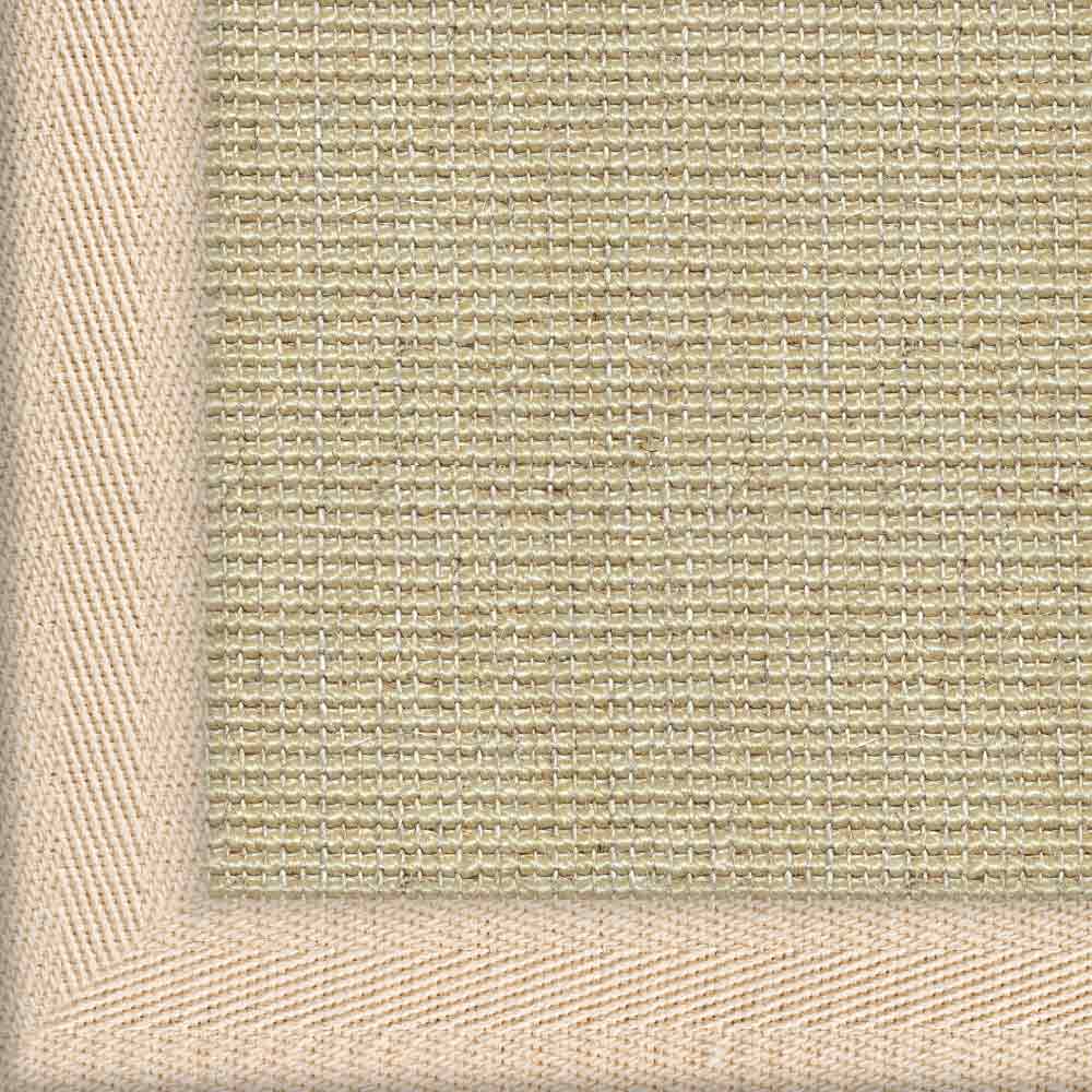 Montessori Arbeitsteppich Mit Stoffbordüre | Handgewebt, Hellbraun, 40 X 60 Cm